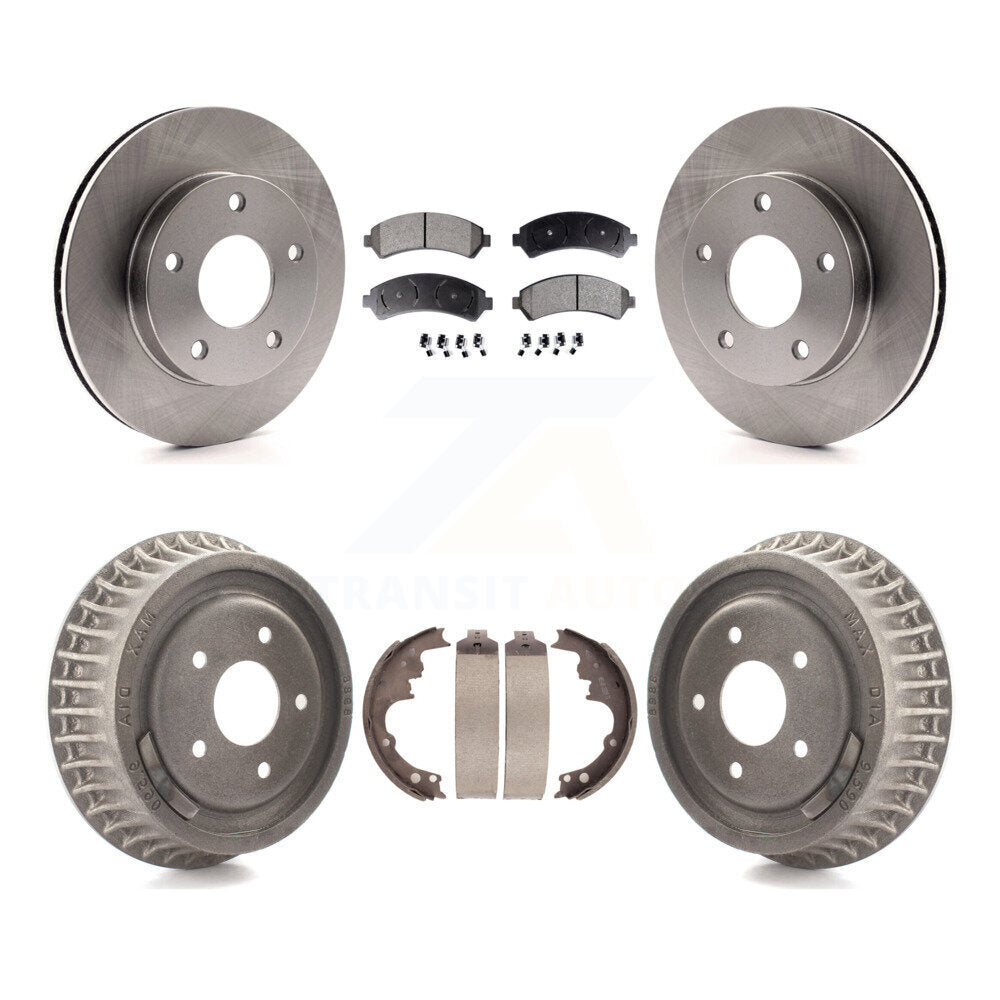 Disc Rotors and Semi-Metallic Brake Pads Kit-K8F-103296 - Kit.bestparts.ca