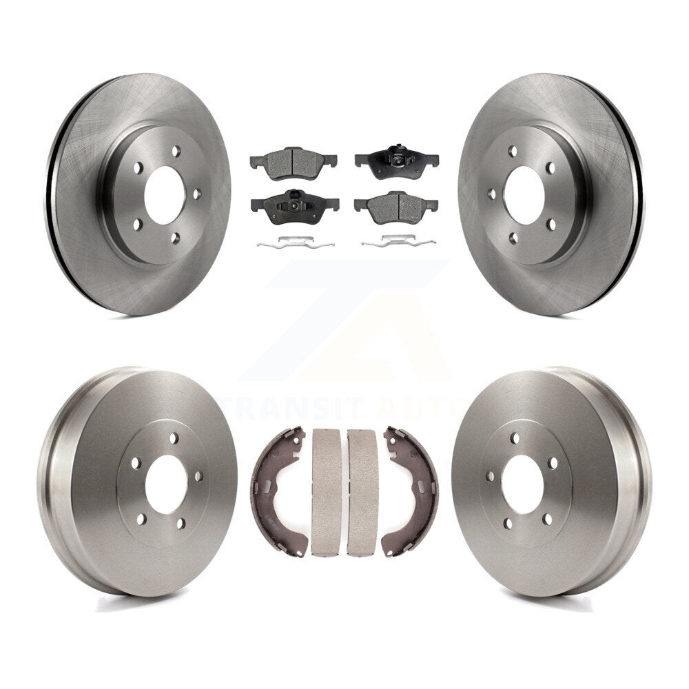 Disc Rotors and Semi-Metallic Brake Pads Kit-K8F-103300 - Kit.bestparts.ca