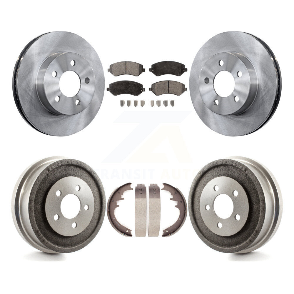 Disc Rotors and Semi-Metallic Brake Pads Kit-K8F-103331 - Kit.bestparts.ca