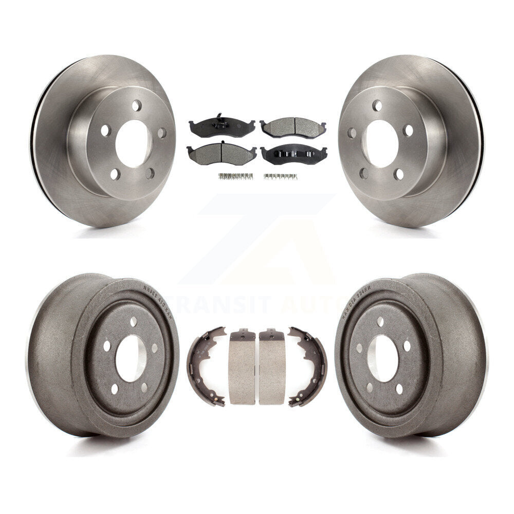 Disc Rotors and Semi-Metallic Brake Pads Kit-K8F-103339 - Kit.bestparts.ca
