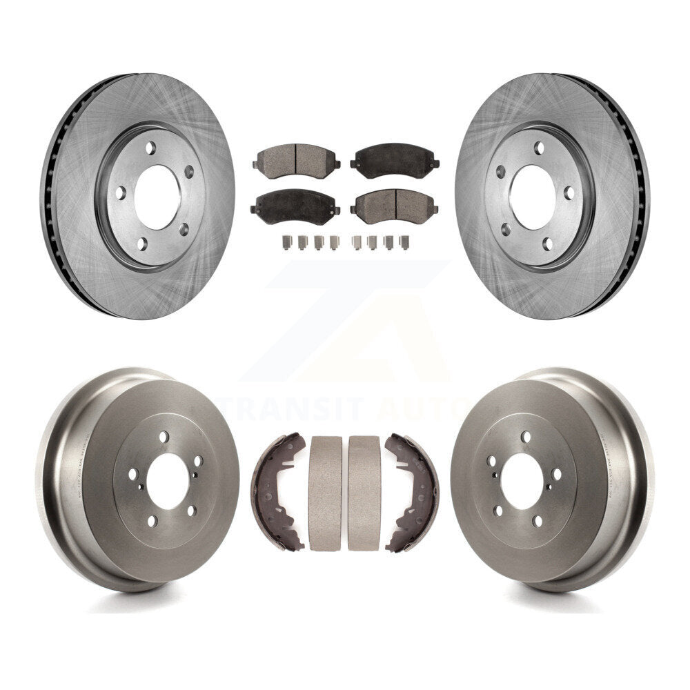 Disc Rotors and Semi-Metallic Brake Pads Kit-K8F-103345 - Kit.bestparts.ca
