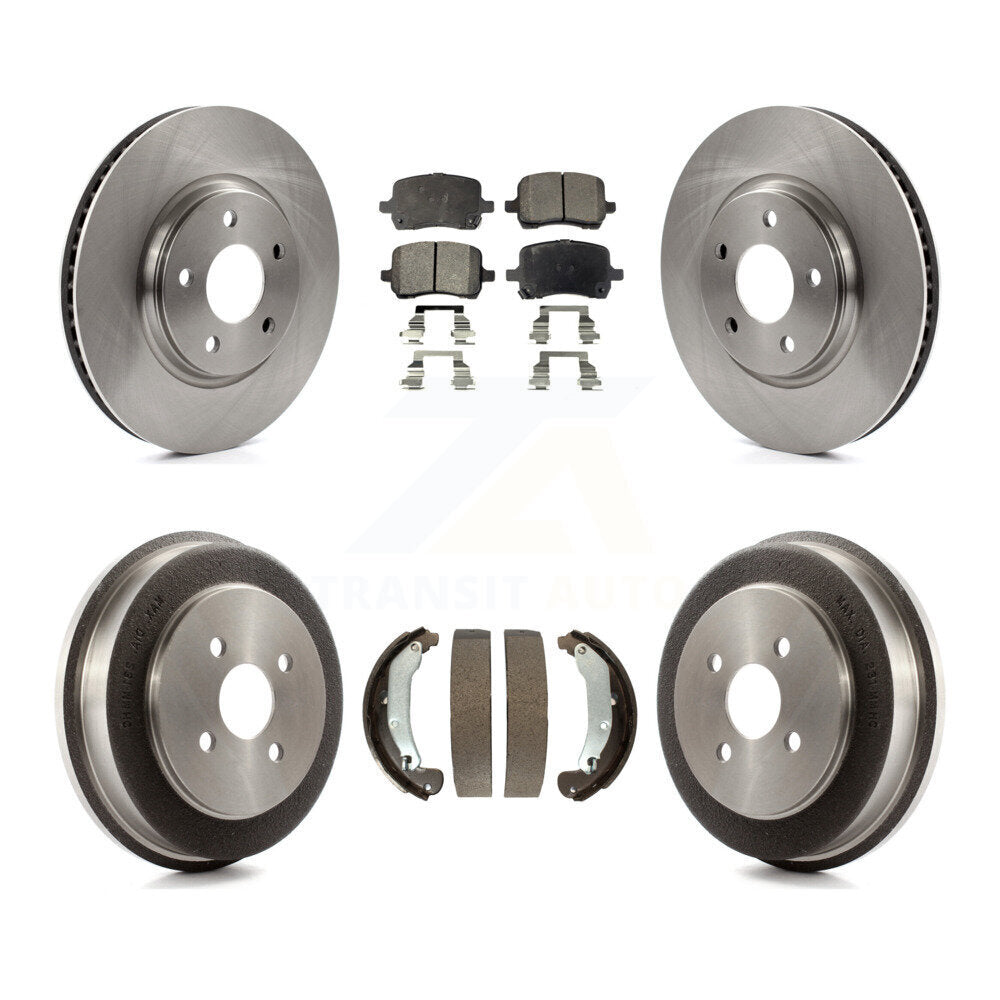 Disc Rotors and Semi-Metallic Brake Pads Kit-K8F-103356 - Kit.bestparts.ca