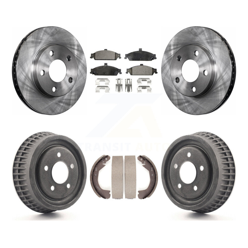 Disc Rotors and Semi-Metallic Brake Pads Kit-K8F-103362 - Kit.bestparts.ca Kit.bestparts.ca