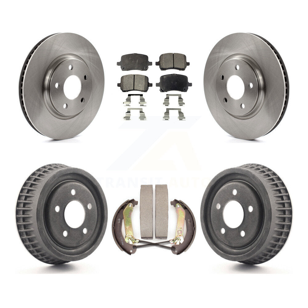 Disc Rotors and Semi-Metallic Brake Pads Kit-K8F-103365 - Kit.bestparts.ca