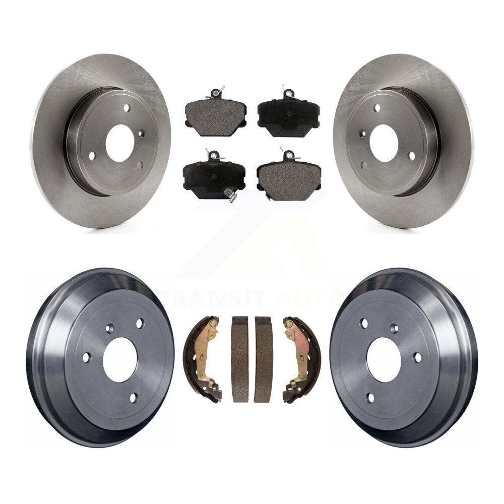 Disc Rotors and Semi-Metallic Brake Pads Kit-K8F-103366 - Kit.bestparts.ca