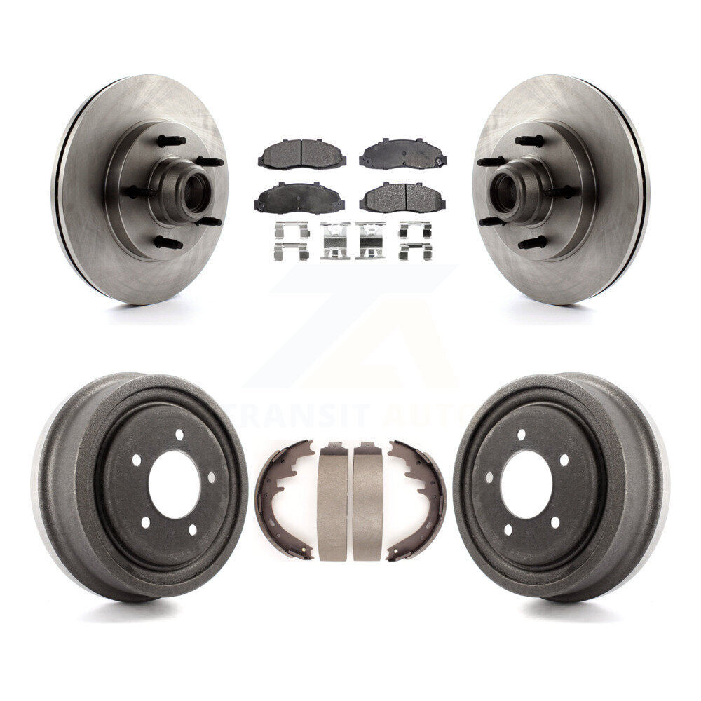Disc Rotors and Semi-Metallic Brake Pads Kit-K8F-103383 - Kit.bestparts.ca