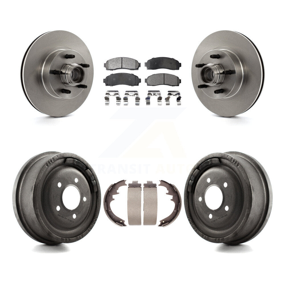 Disc Rotors and Semi-Metallic Brake Pads Kit-K8F-103386 - Kit.bestparts.ca