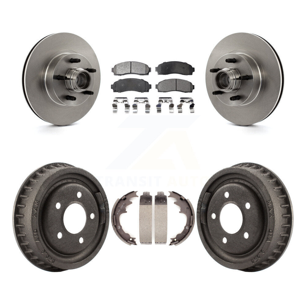 Disc Rotors and Semi-Metallic Brake Pads Kit-K8F-103387 - Kit.bestparts.ca