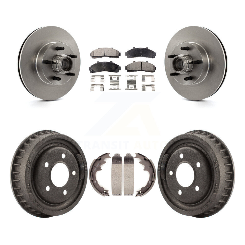 Disc Rotors and Semi-Metallic Brake Pads Kit-K8F-103395 - Kit.bestparts.ca