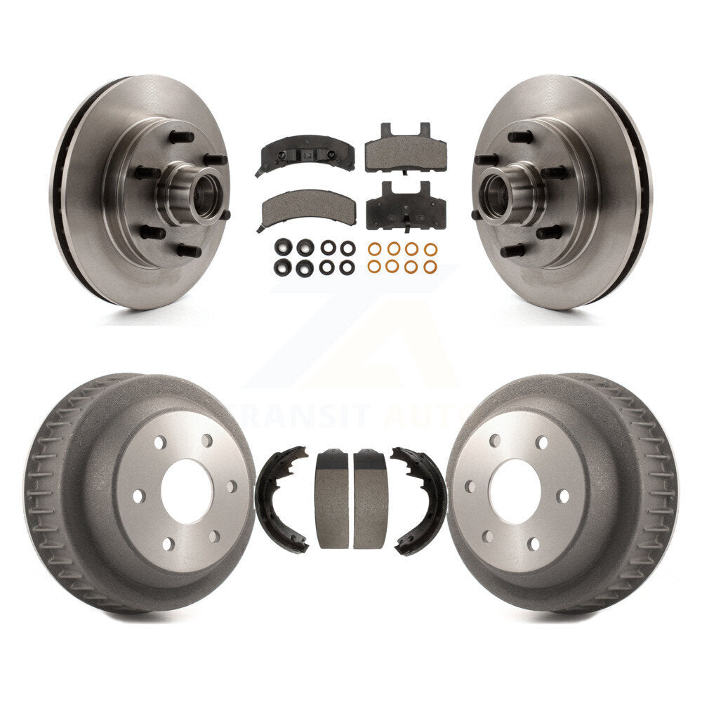 Disc Rotors and Semi-Metallic Brake Pads Kit-K8F-103400 - Kit.bestparts.ca