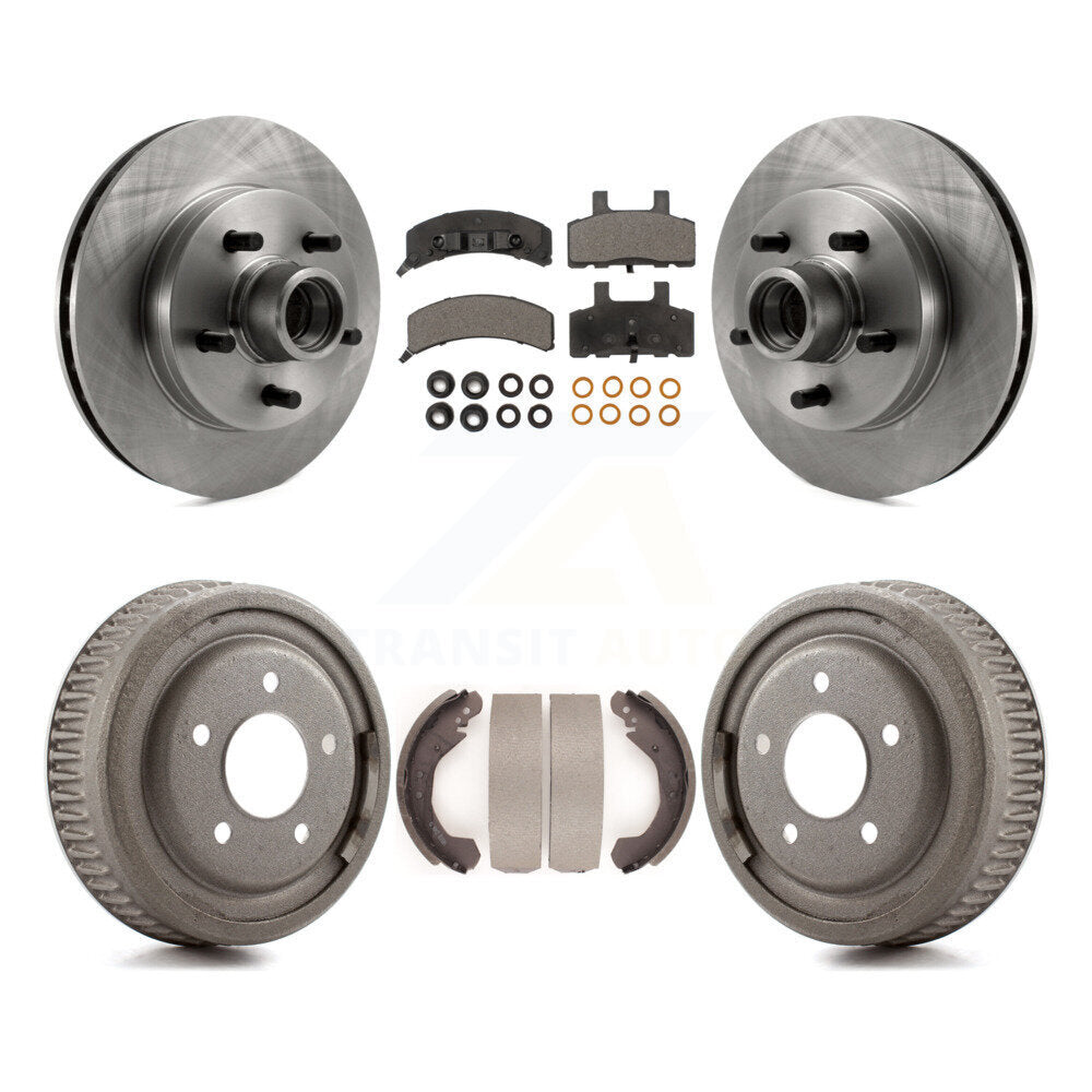 Disc Rotors and Semi-Metallic Brake Pads Kit-K8F-103406 - Kit.bestparts.ca