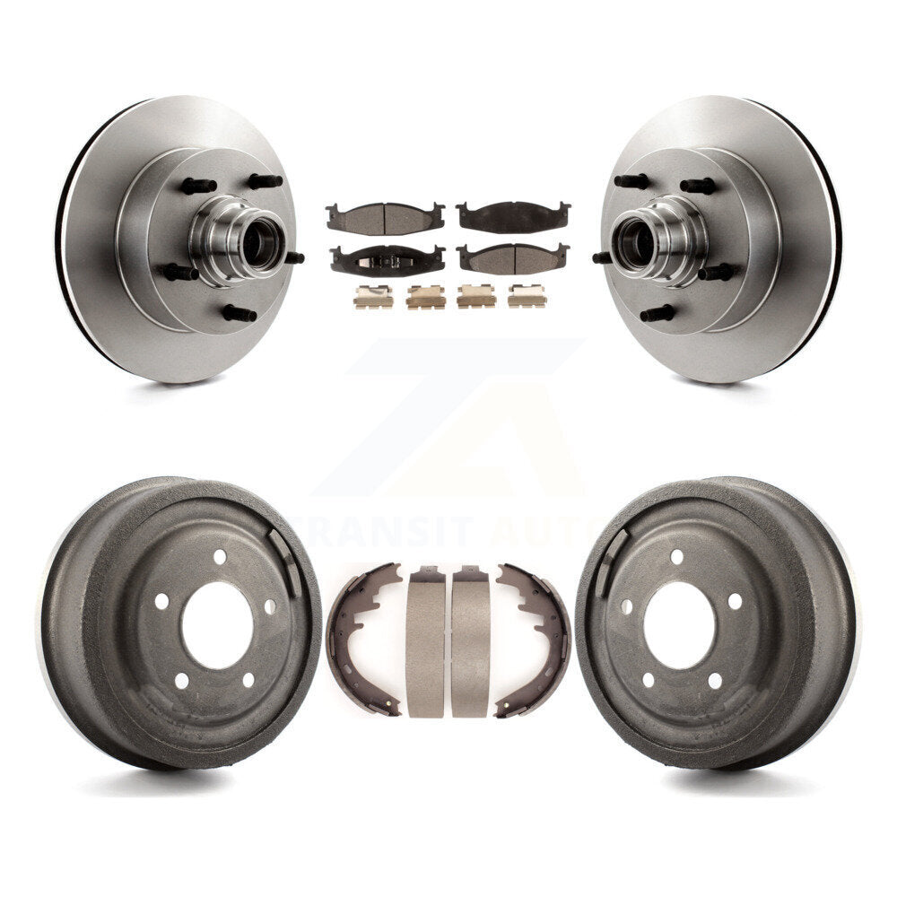 Disc Rotors and Semi-Metallic Brake Pads Kit-K8F-103409 - Kit.bestparts.ca