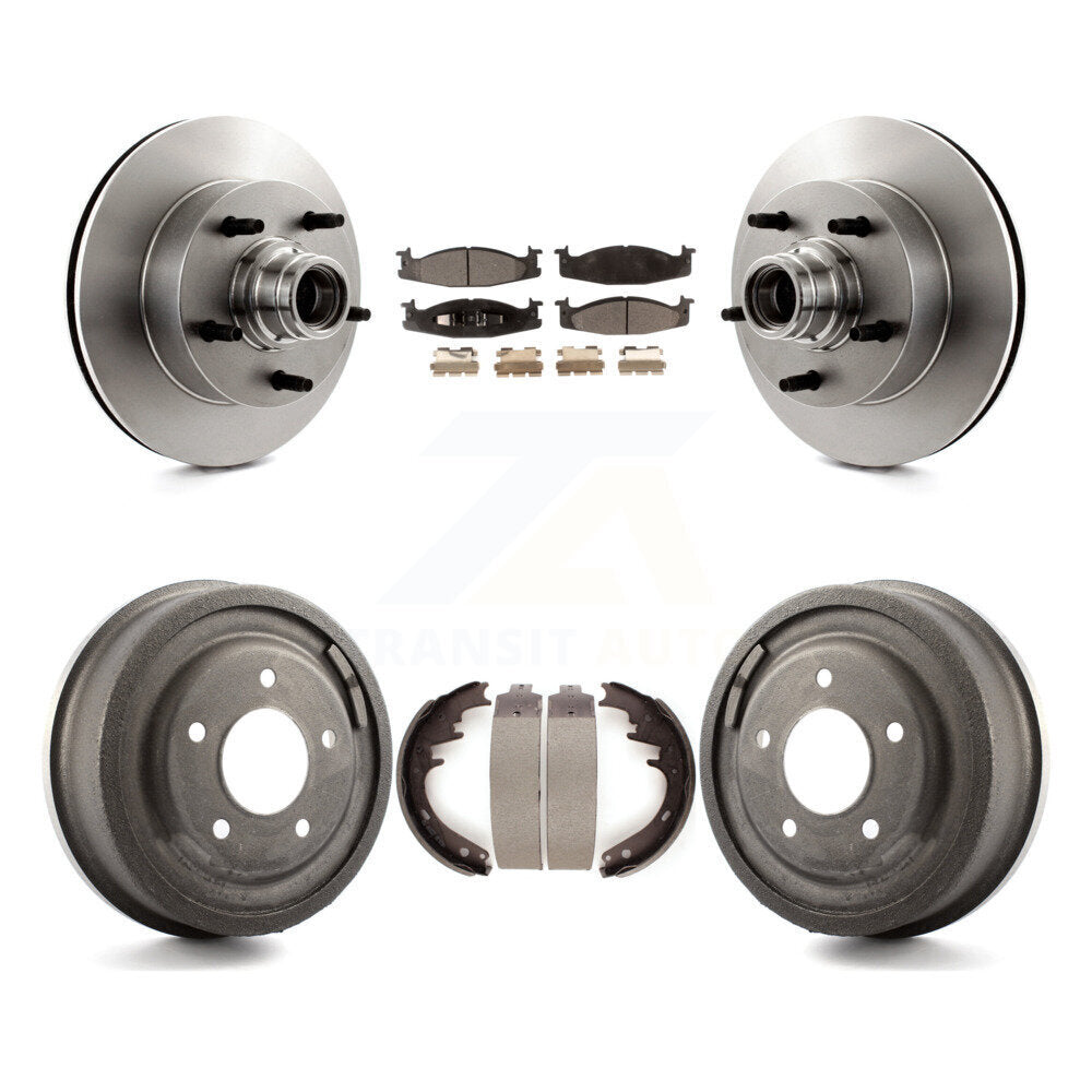 Disc Rotors and Semi-Metallic Brake Pads Kit-K8F-103411 - Kit.bestparts.ca Kit.bestparts.ca