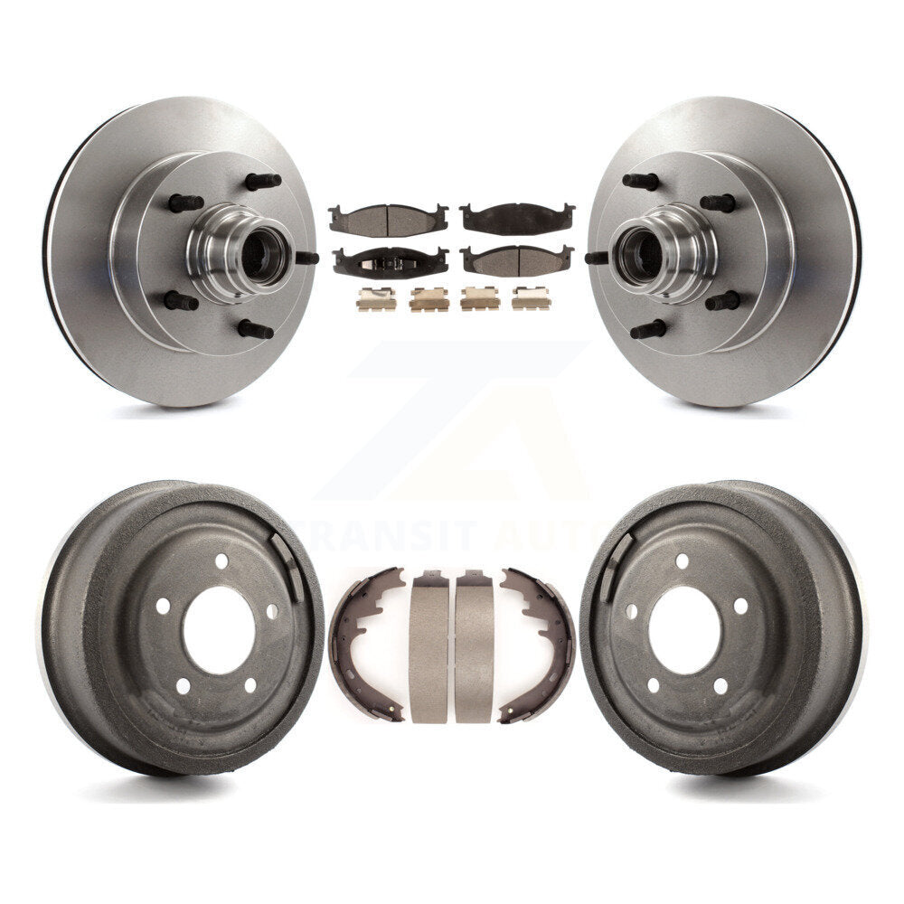 Disc Rotors and Semi-Metallic Brake Pads Kit-K8F-103412 - Kit.bestparts.ca Kit.bestparts.ca
