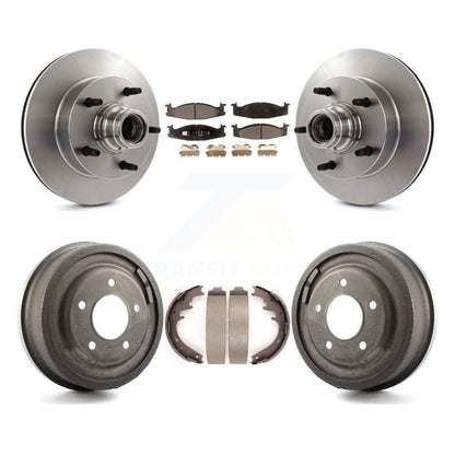 Disc Rotors and Semi-Metallic Brake Pads Kit-K8F-103412 - Kit.bestparts.ca