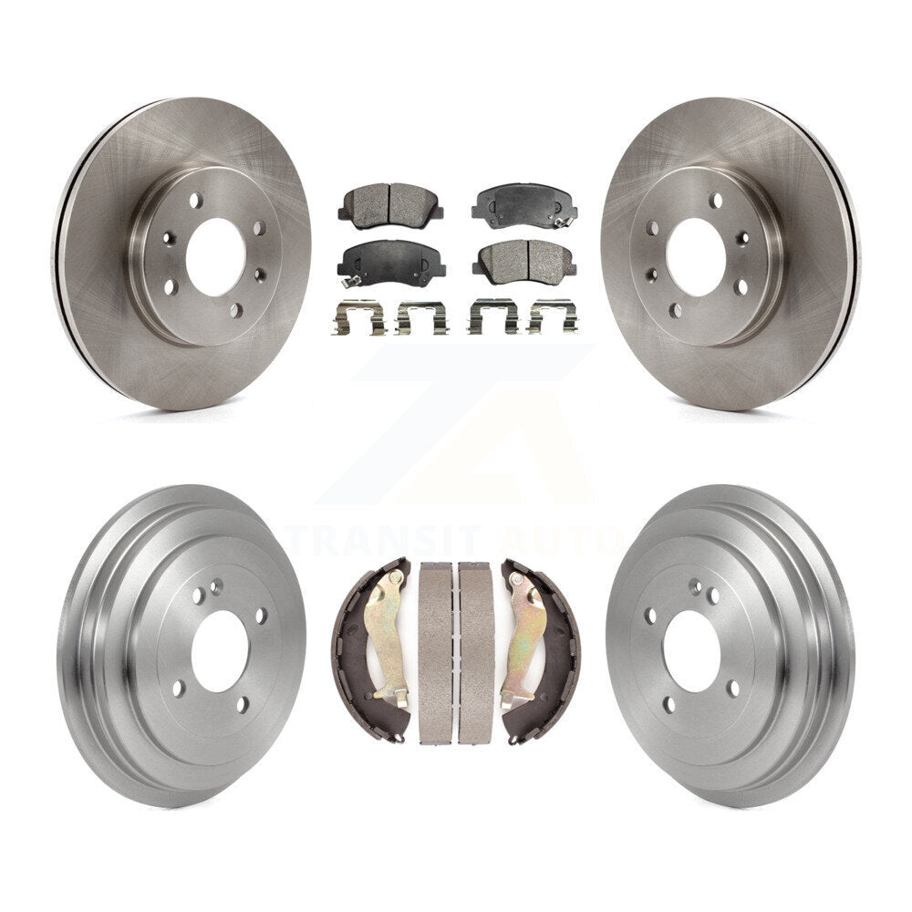 Disc Rotors and Semi-Metallic Brake Pads Kit-K8F-103433 - Kit.bestparts.ca