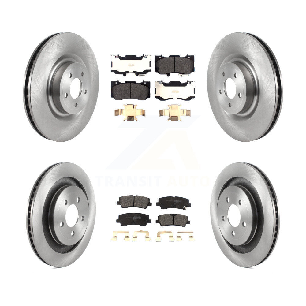 Disc Rotors and Semi-Metallic Brake Pads Kit-K8F-103467 - Kit.bestparts.ca