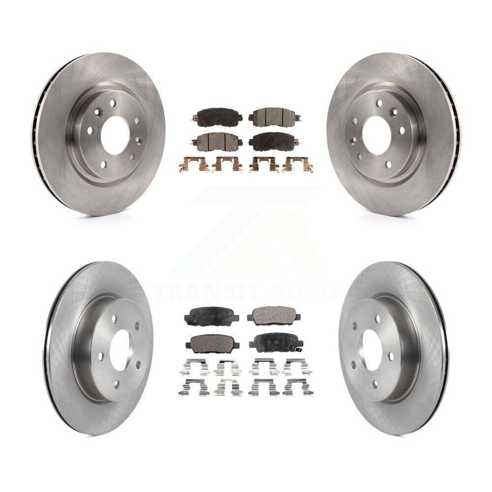Disc Rotors and Semi-Metallic Brake Pads Kit-K8F-103480 - Kit.bestparts.ca