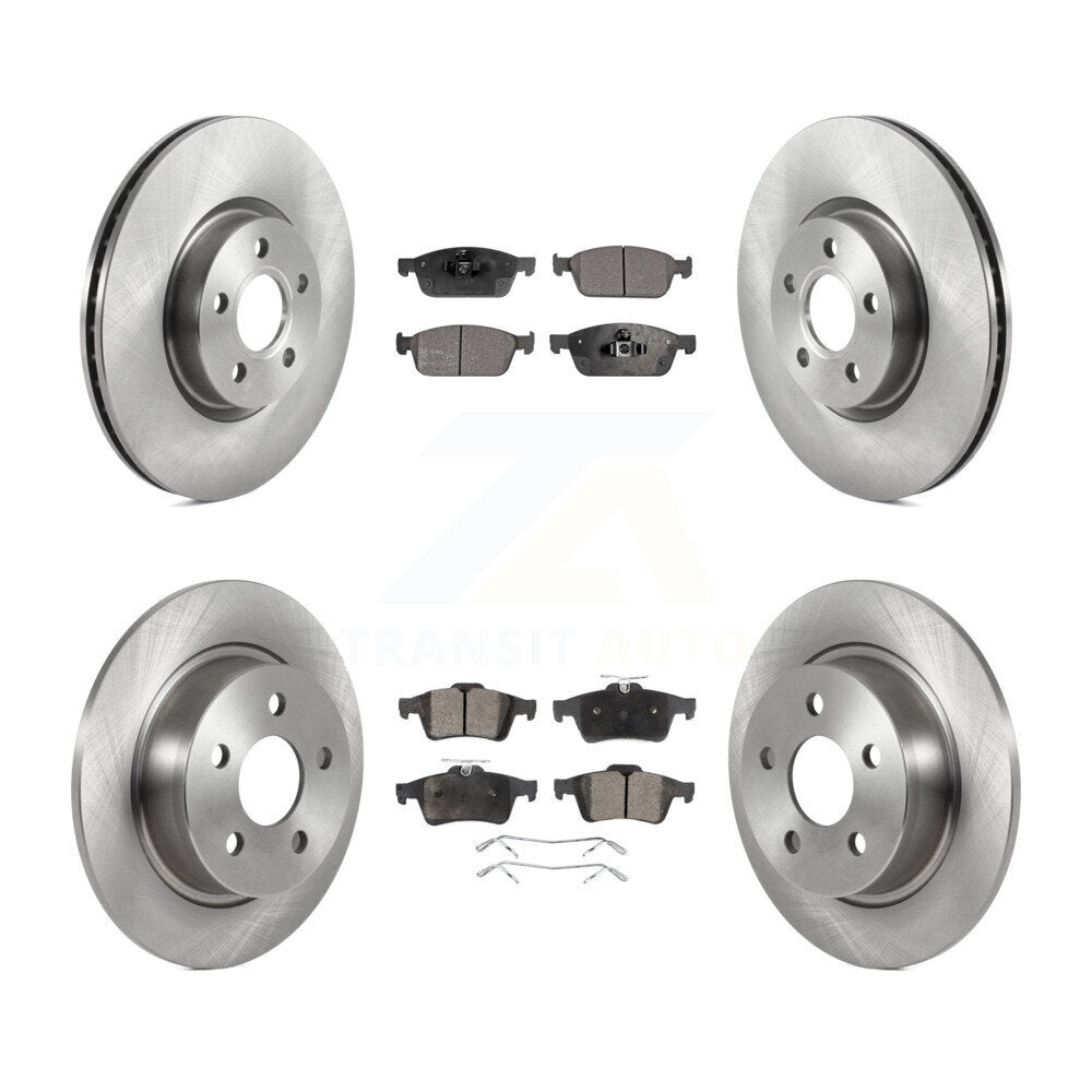 Disc Rotors and Semi-Metallic Brake Pads Kit-K8F-103484 - Kit.bestparts.ca