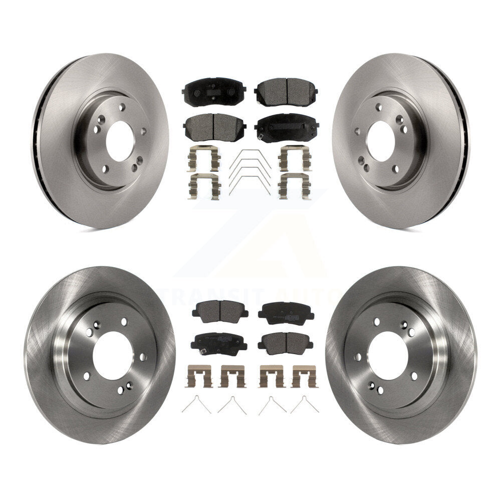 Disc Rotors and Semi-Metallic Brake Pads Kit-K8F-103504 - Kit.bestparts.ca