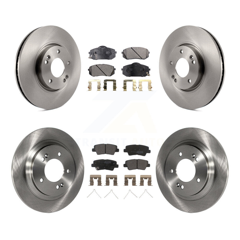 Disc Rotors and Semi-Metallic Brake Pads Kit-K8F-103507 - Kit.bestparts.ca