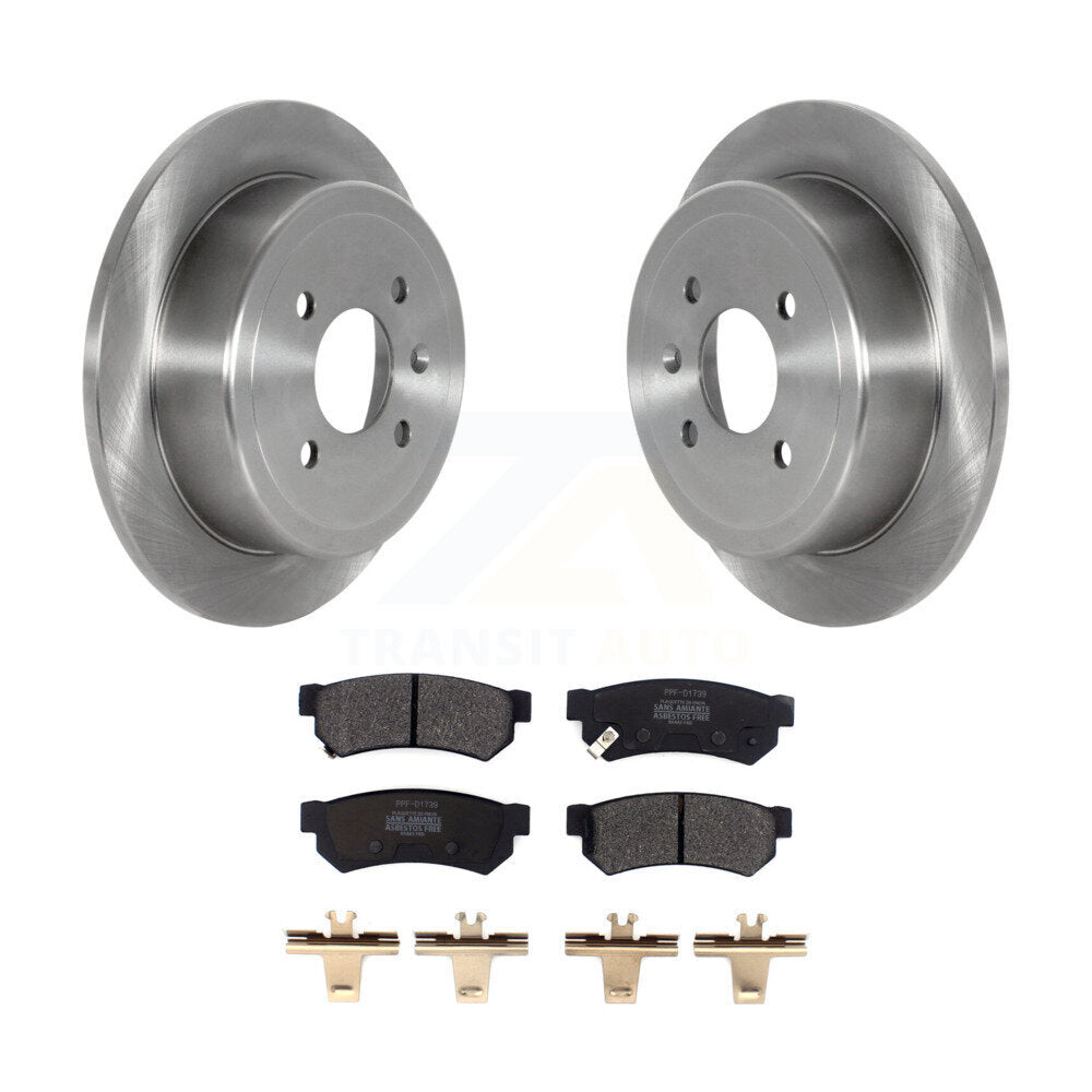 Disc Rotors and Semi-Metallic Brake Pads Kit-K8F-103521 - Kit.bestparts.ca