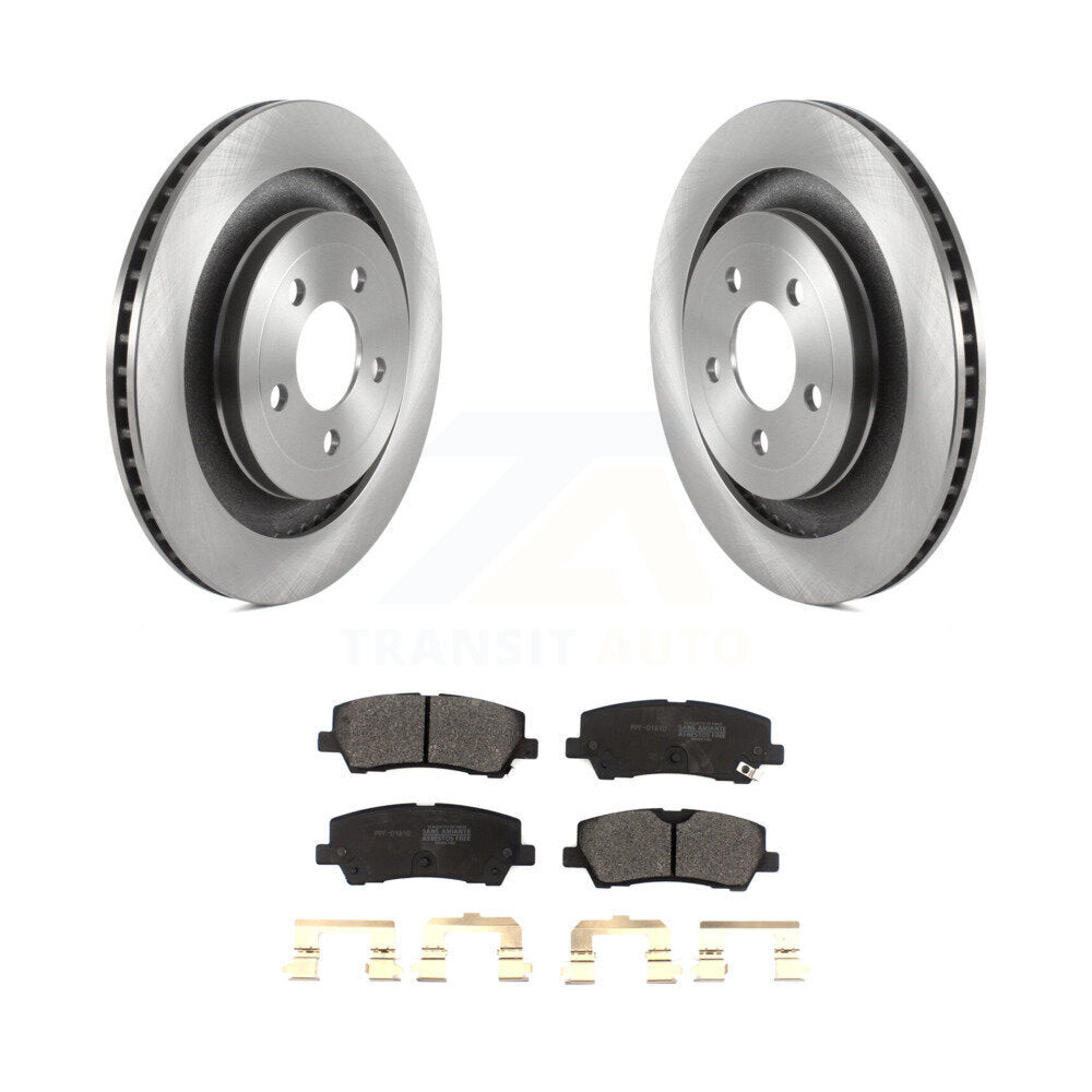 Disc Rotors and Semi-Metallic Brake Pads Kit-K8F-103524 - Kit.bestparts.ca