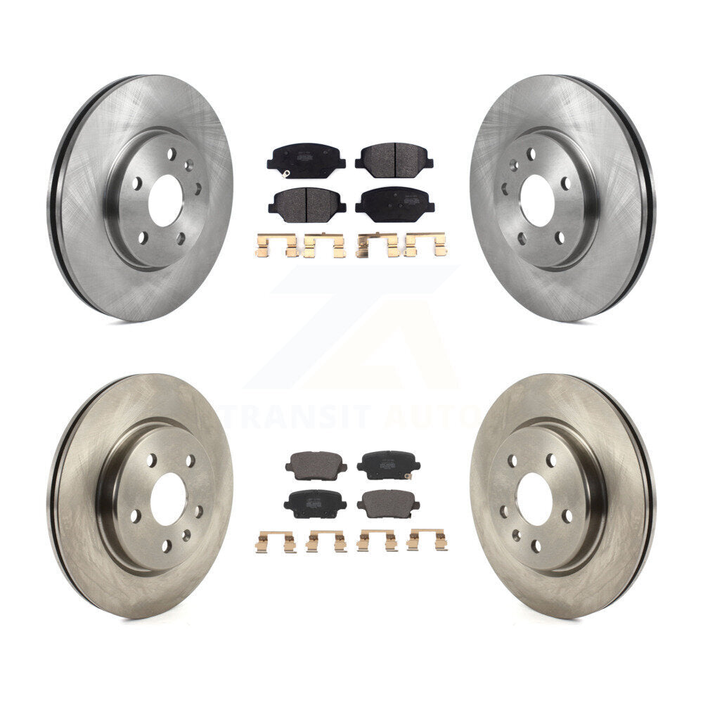Disc Rotors and Semi-Metallic Brake Pads Kit-K8F-103609 - Kit.bestparts.ca