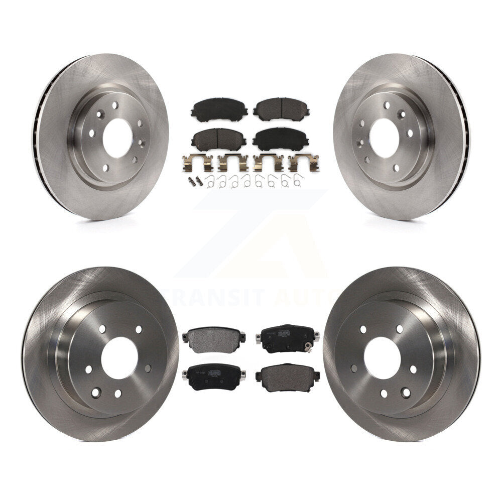 Disc Rotors and Semi-Metallic Brake Pads Kit-K8F-103614 - Kit.bestparts.ca