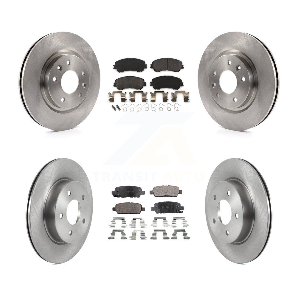 Disc Rotors and Semi-Metallic Brake Pads Kit-K8F-103615 - Kit.bestparts.ca