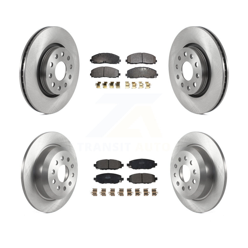 disc rotors and semi metallic brake pads-k8f-103618 - Kit.bestparts.ca