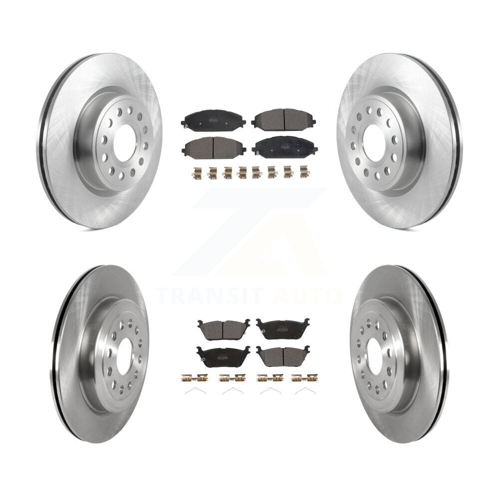 Disc Rotors and Semi-Metallic Brake Pads Kit-K8F-103619 - Kit.bestparts.ca