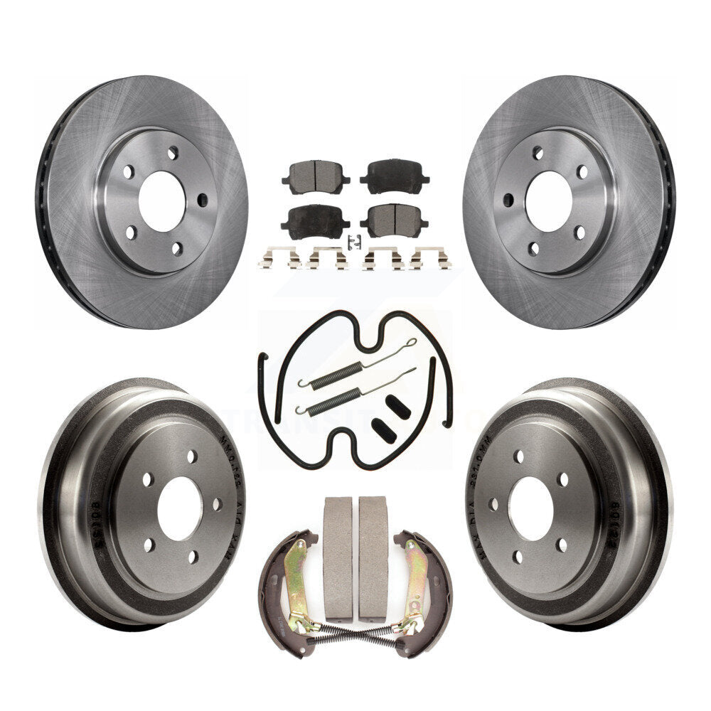 Disc Rotors and Semi-Metallic Brake Pads Kit-K8F-103639 - Kit.bestparts.ca Kit.bestparts.ca
