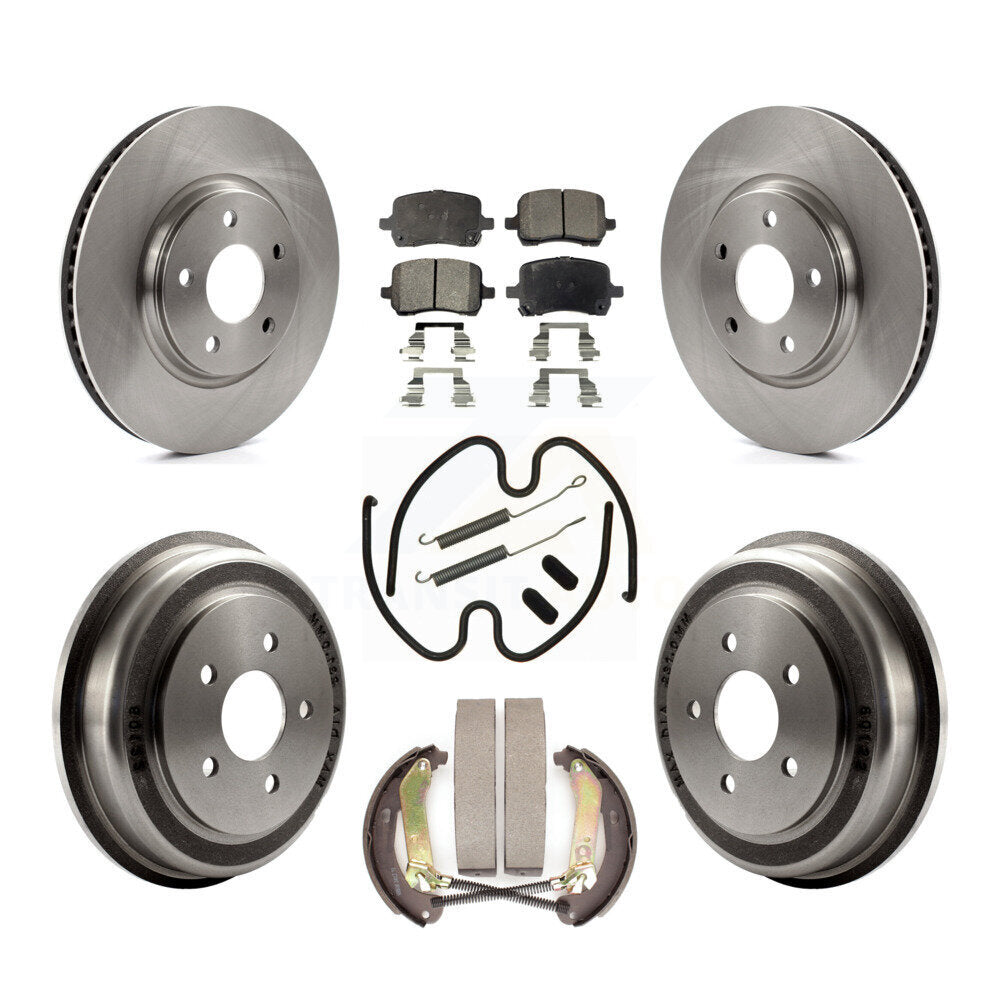Disc Rotors and Semi-Metallic Brake Pads Kit-K8F-103640 - Kit.bestparts.ca
