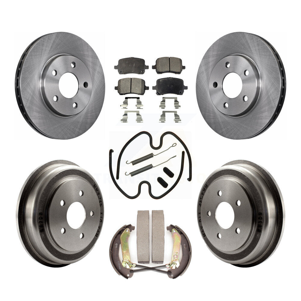 Disc Rotors and Semi-Metallic Brake Pads Kit-K8F-103641 - Kit.bestparts.ca