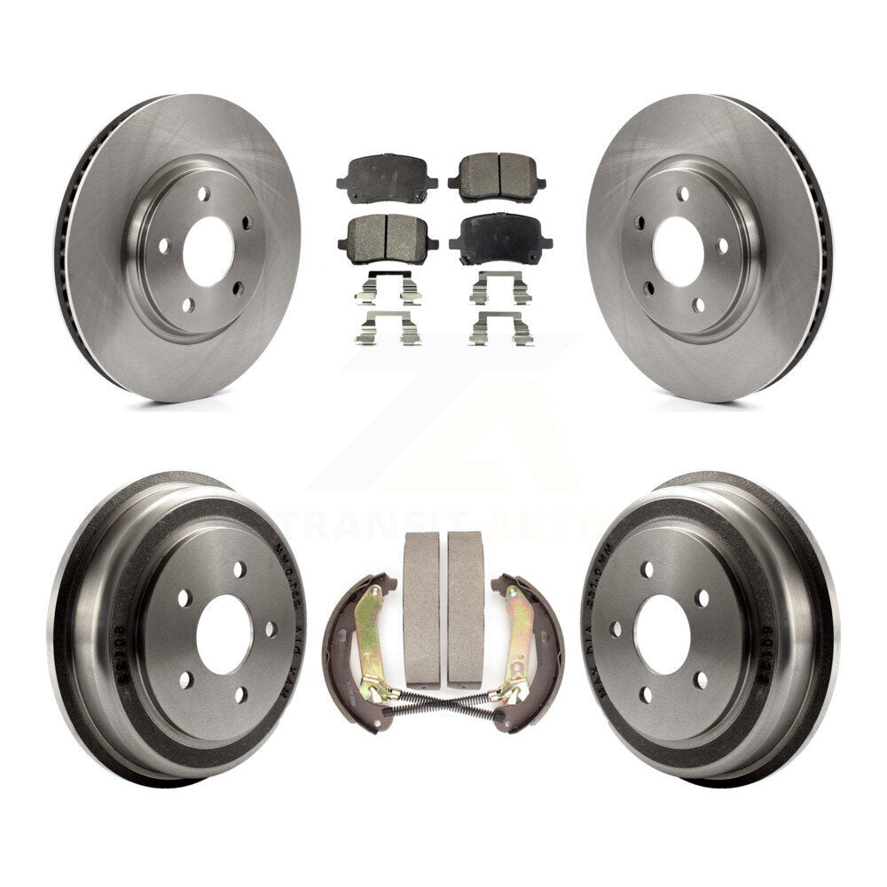 Disc Rotors and Semi-Metallic Brake Pads Kit-K8F-103642 - Kit.bestparts.ca