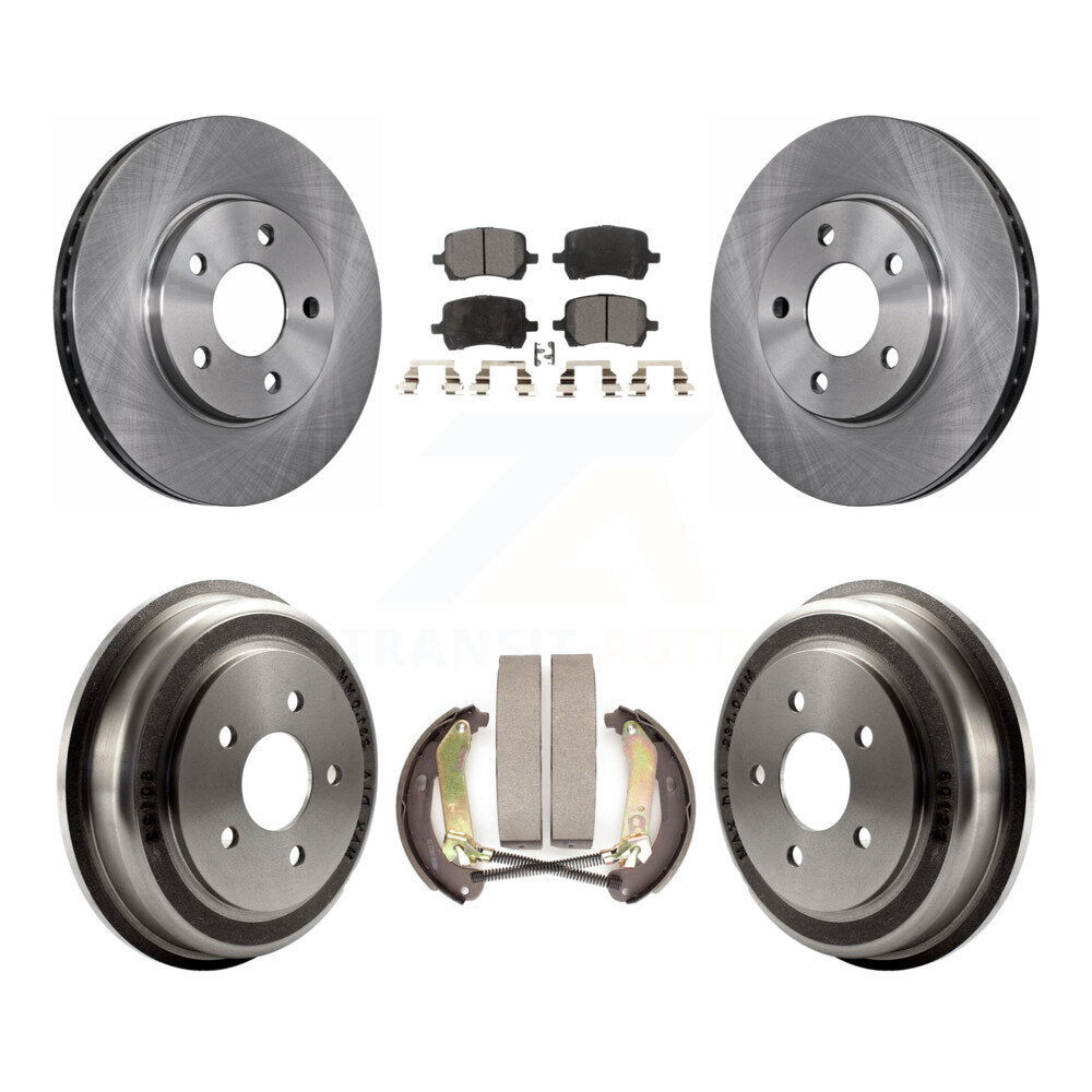 Disc Rotors and Semi-Metallic Brake Pads Kit-K8F-103645 - Kit.bestparts.ca Kit.bestparts.ca