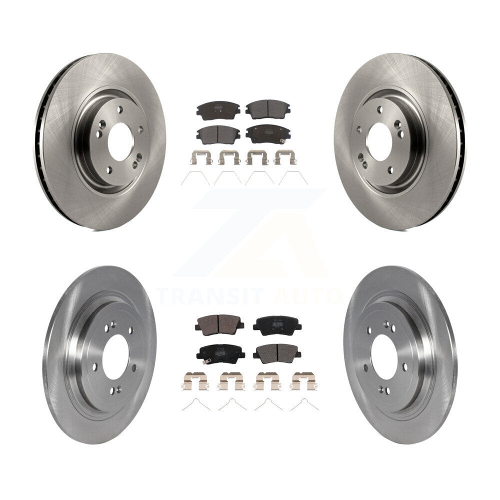 Disc Rotors and Semi-Metallic Brake Pads Kit-K8F-103658 - Kit.bestparts.ca