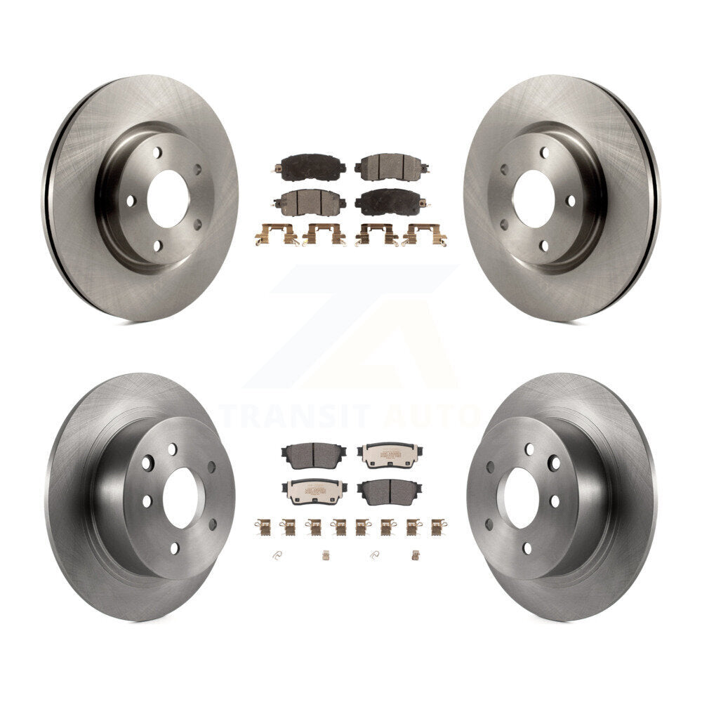 Disc Rotors and Semi-Metallic Brake Pads Kit-K8F-103663 - Kit.bestparts.ca