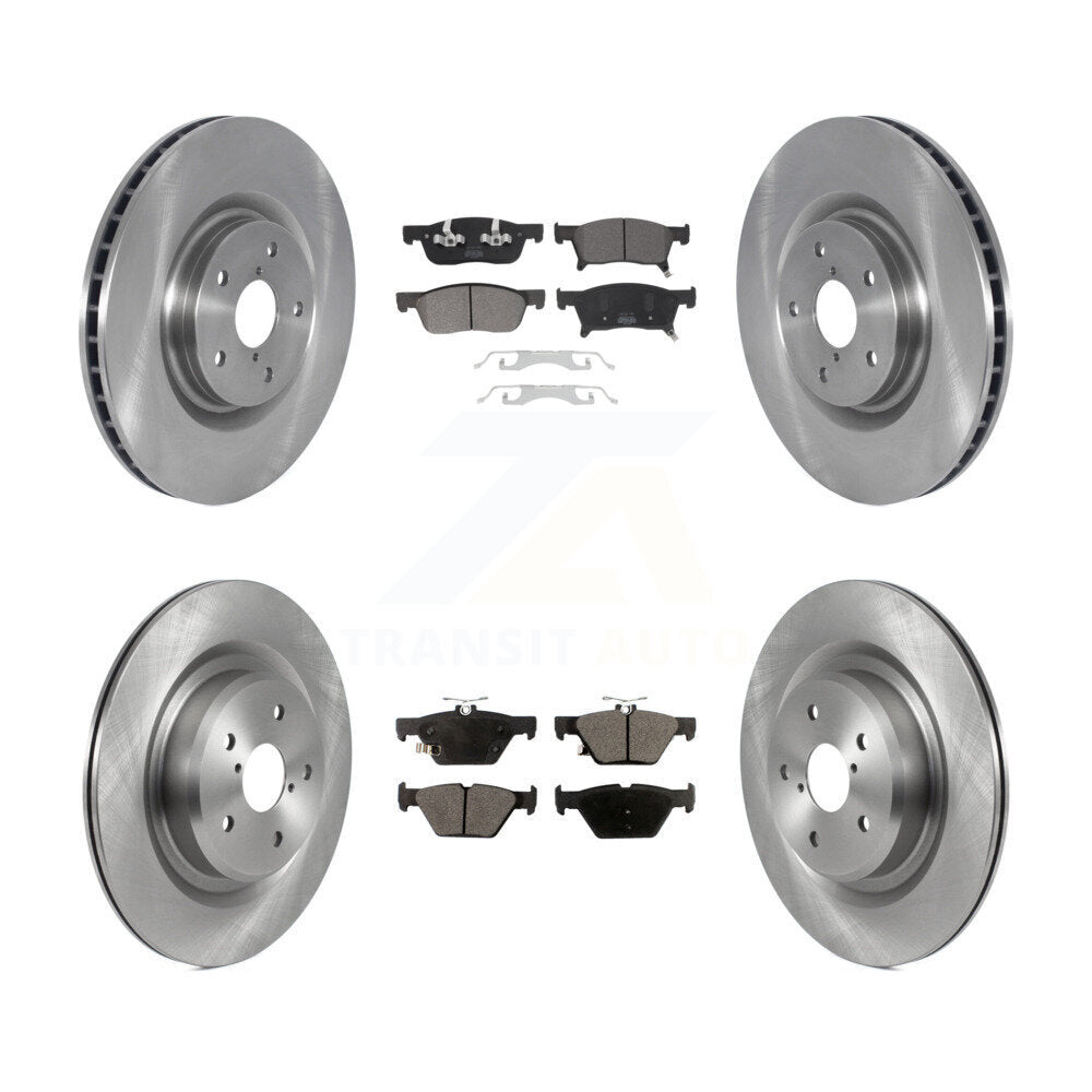Disc Rotors and Semi-Metallic Brake Pads Kit-K8F-103666 - Kit.bestparts.ca