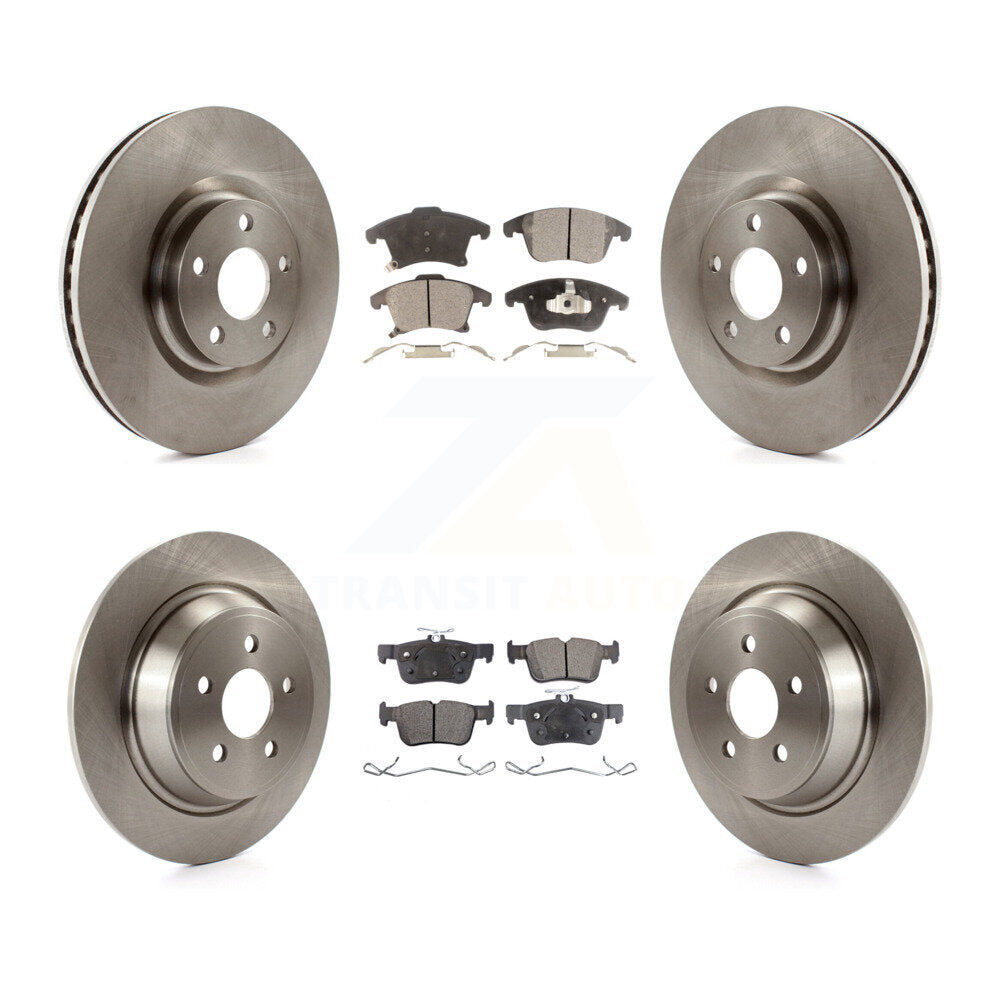 Disc Rotors and Semi-Metallic Brake Pads Kit-K8F-103688 - Kit.bestparts.ca Kit.bestparts.ca