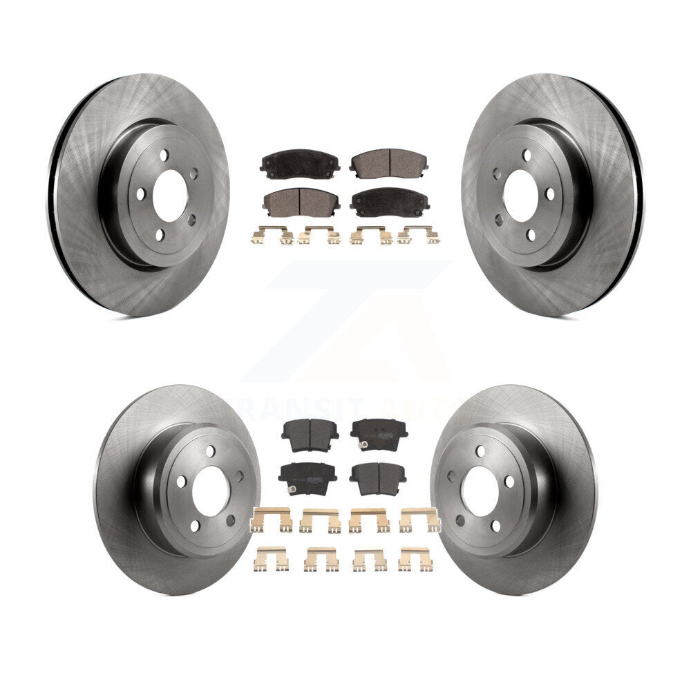 Disc Rotors and Semi-Metallic Brake Pads Kit-K8F-103693 - Kit.bestparts.ca Kit.bestparts.ca