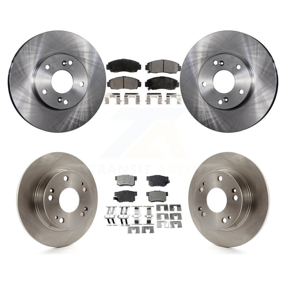 Disc Rotors and Semi-Metallic Brake Pads Kit-K8F-103716