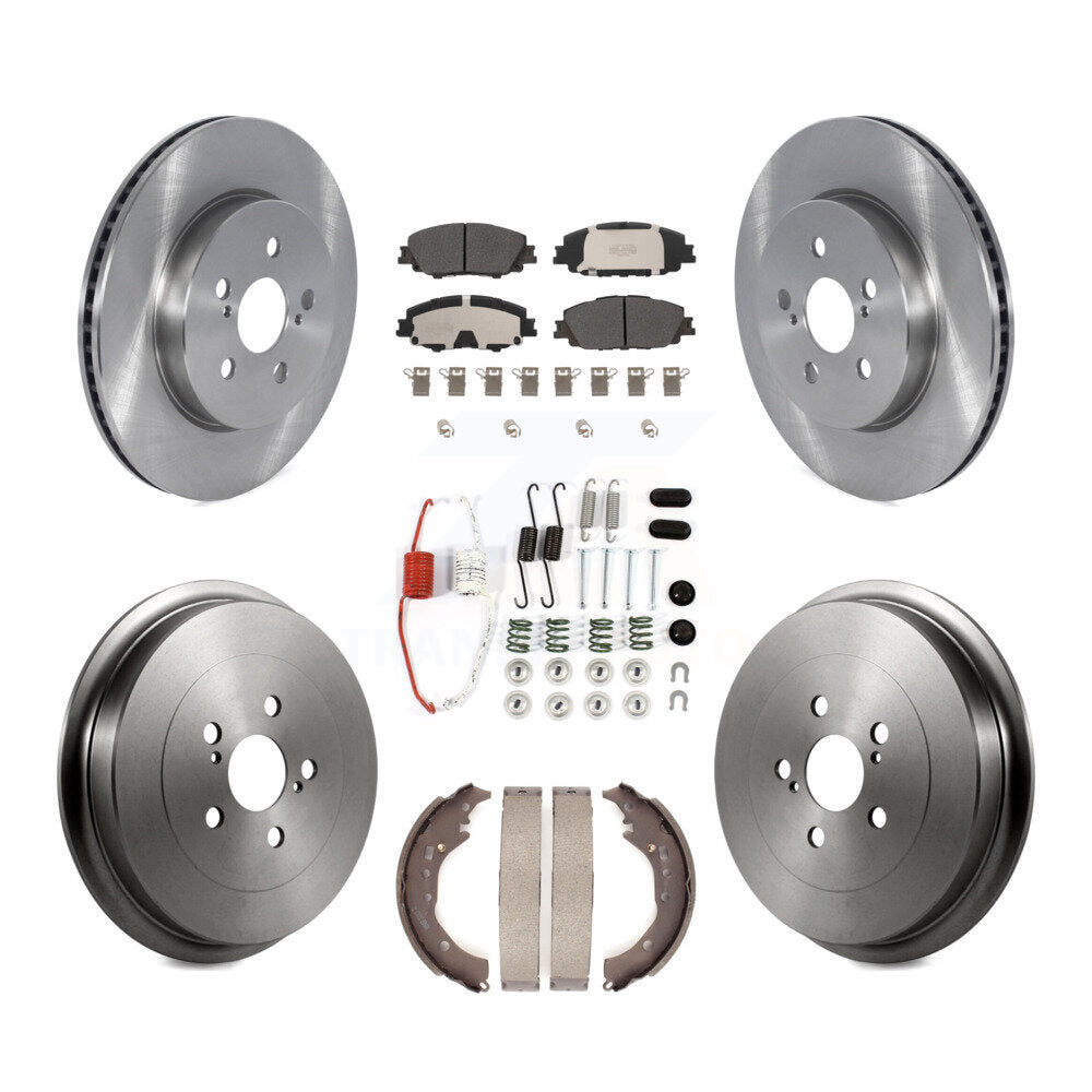 Disc Rotors and Semi-Metallic Brake Pads Kit-K8F-103725 - Kit.bestparts.ca Kit.bestparts.ca