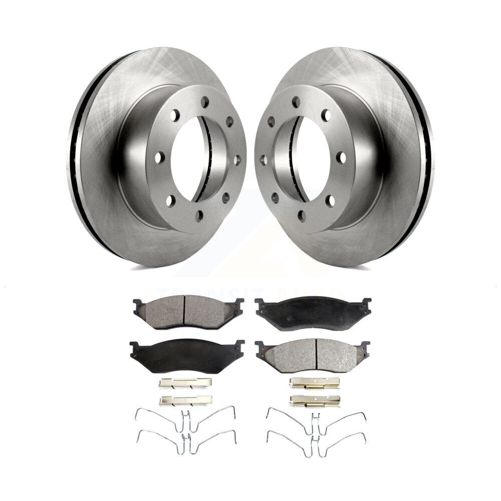 Disc Rotors and Semi-Metallic Brake Pads Kit-K8F-103738 - Kit.bestparts.ca