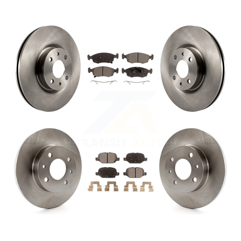 Disc Rotors and Semi-Metallic Brake Pads Kit-K8F-103760 - Kit.bestparts.ca