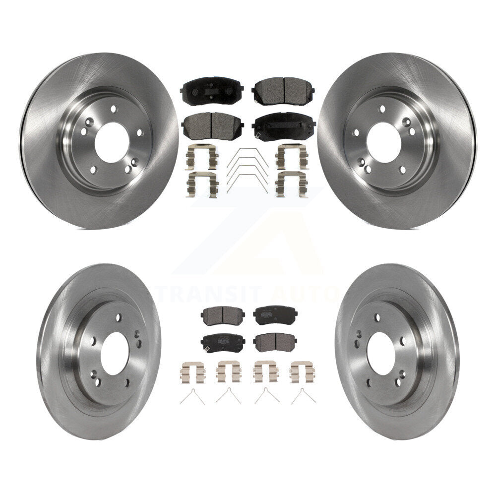 Disc Rotors and Semi-Metallic Brake Pads Kit-K8F-103764 - Kit.bestparts.ca