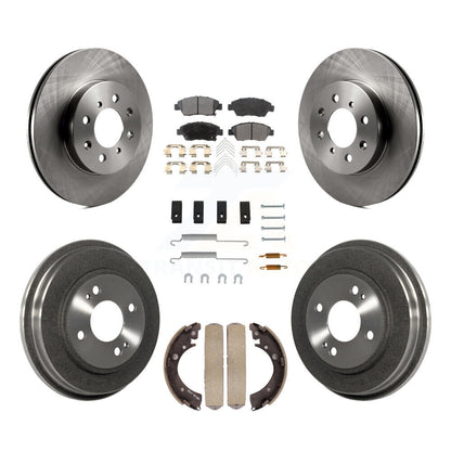 Disc Rotors and Semi-Metallic Brake Pads Kit-K8F-103781 - Kit.bestparts.ca