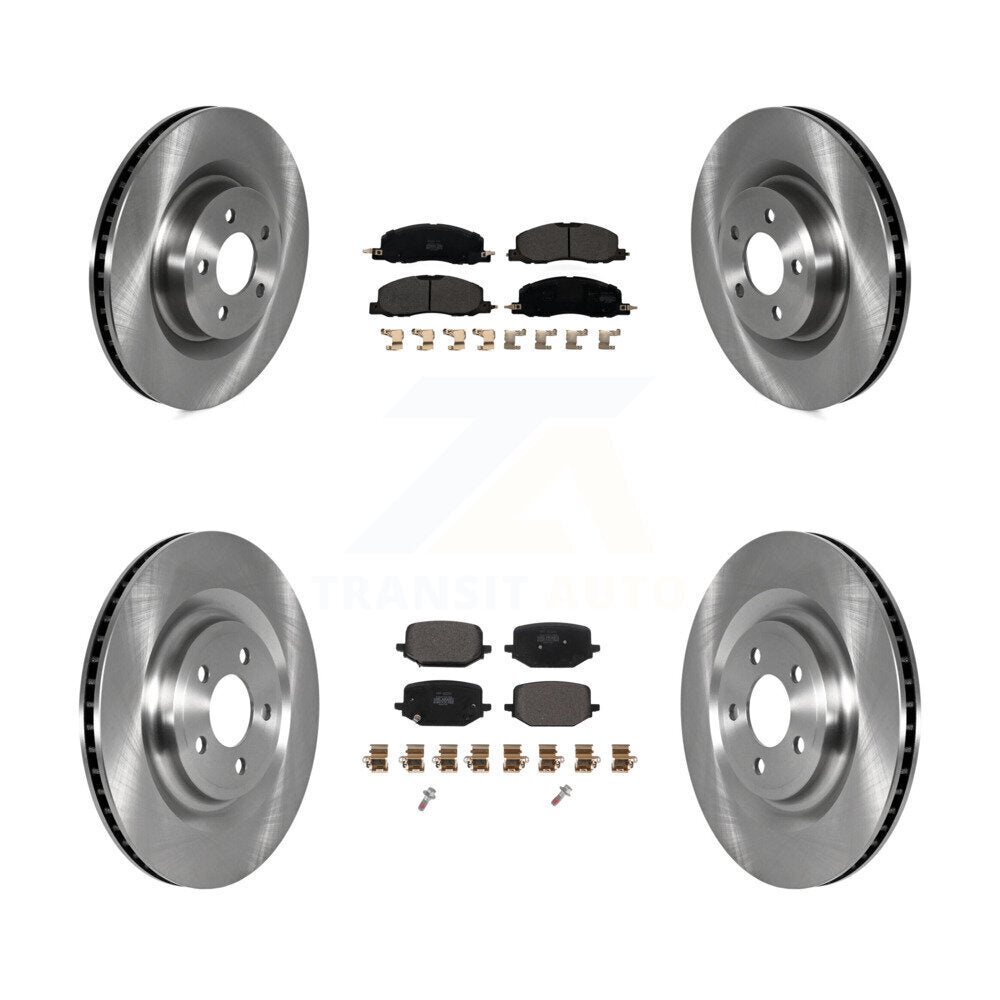 Disc Rotors and Semi-Metallic Brake Pads Kit-K8F-103814 - Kit.bestparts.ca