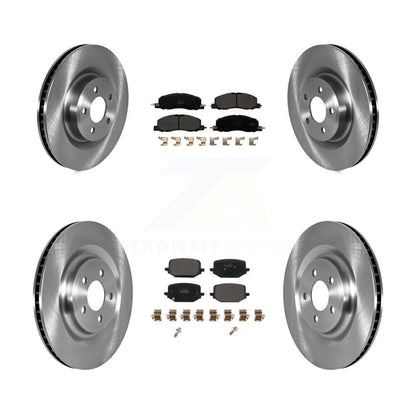 Disc Rotors and Semi-Metallic Brake Pads Kit-K8F-103814 - Kit.bestparts.ca